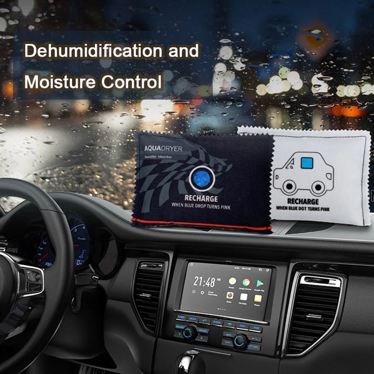 Bulk auto moisture absorber